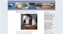 Desktop Screenshot of pfarrei-villmergen.ch